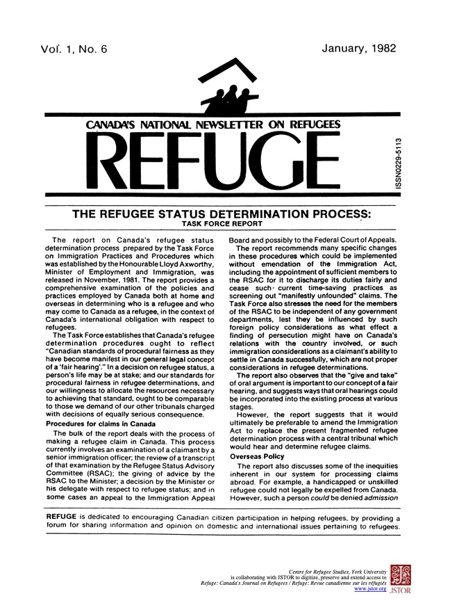 cover page Refuge 1.6