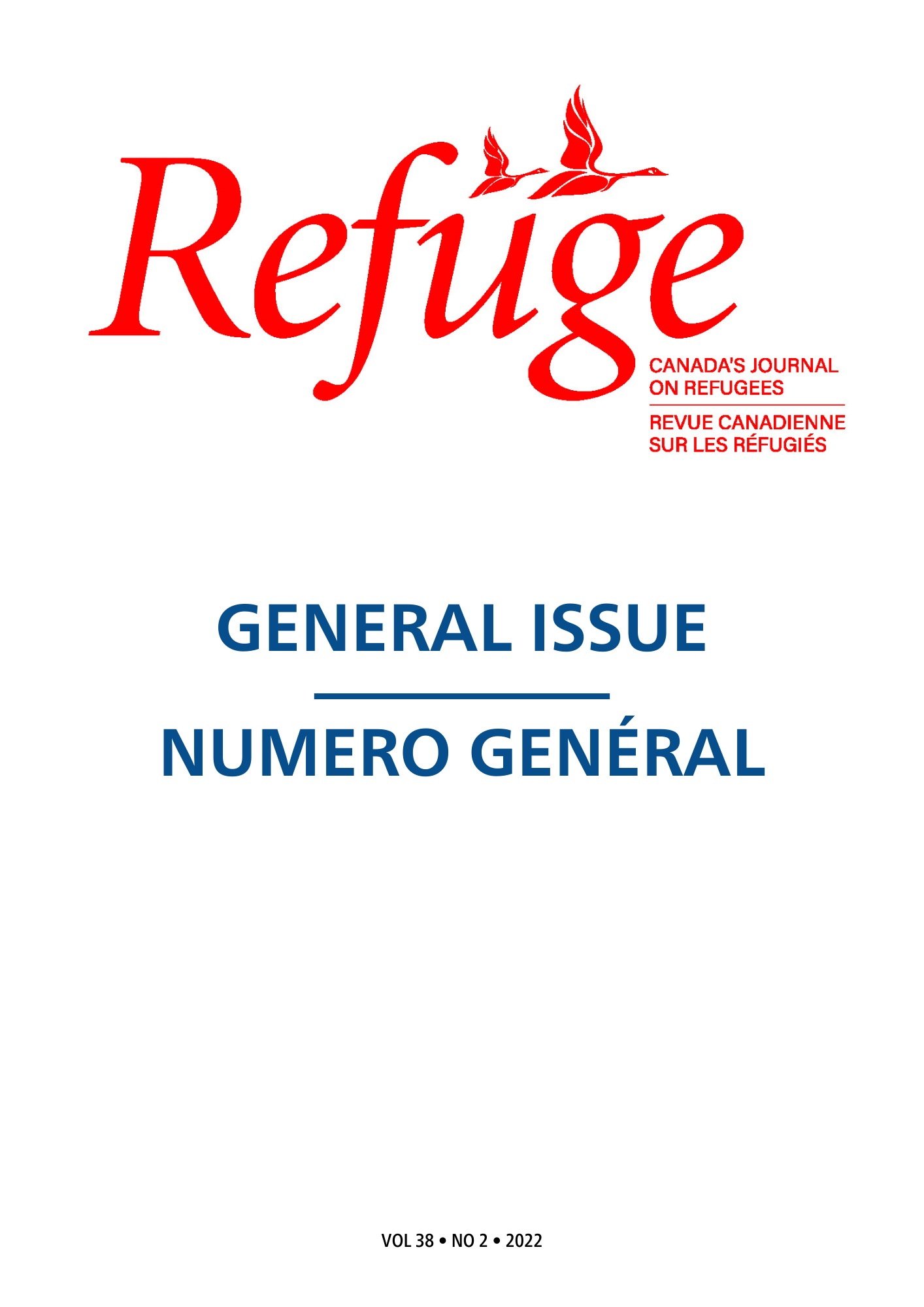 cover image Refuge 38.2